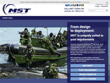 Tablet Screenshot of mstltd.com